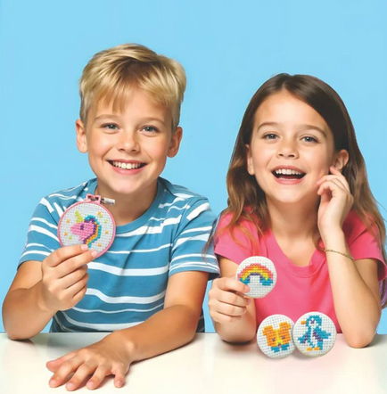 Kidz Maker Mini Cross Stitches Craft Kit