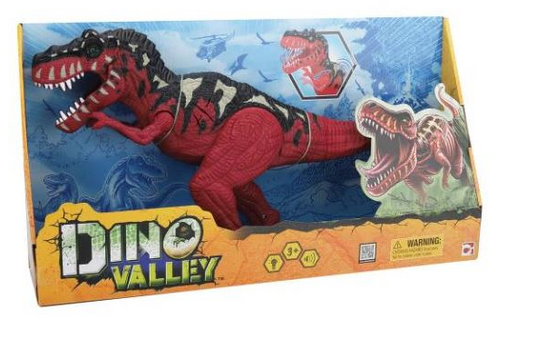 Dino Valley T-rex Light & Sound Attack Playset