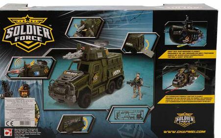 Soldier Force Tactical Command Truck Playset