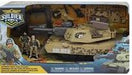 Soldier Force Light & Sound Army Tank Playset With Figures