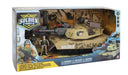 Soldier Force Light & Sound Army Tank Playset With Figures