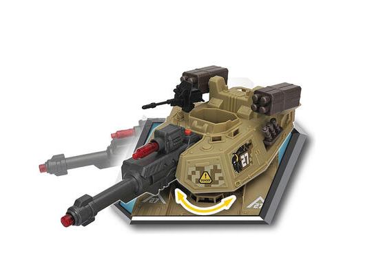 Soldier Force Light & Sound Army Tank Playset With Figures