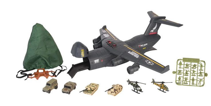 Soldier Force Lights & Sound Skyhawk Playset