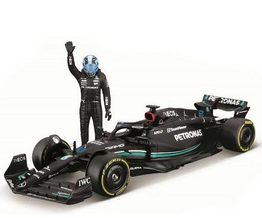 Bburago Mercedes-amg F114 E Performance 1/24 Sc  + George Russell Figure