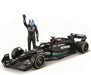 Bburago Mercedes-amg F114 E Performance 1/24 Sc  + George Russell Figure
