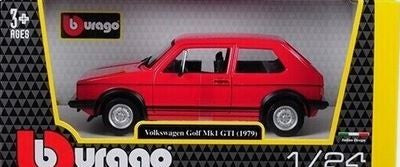 Bburago Volkswagen Golf Mk1 Gt1(1979) Die Cast 1/24 Scale Car