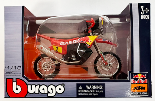 Bburago Cycle 1:18 2023 Gasgas Rx 450f Dakar