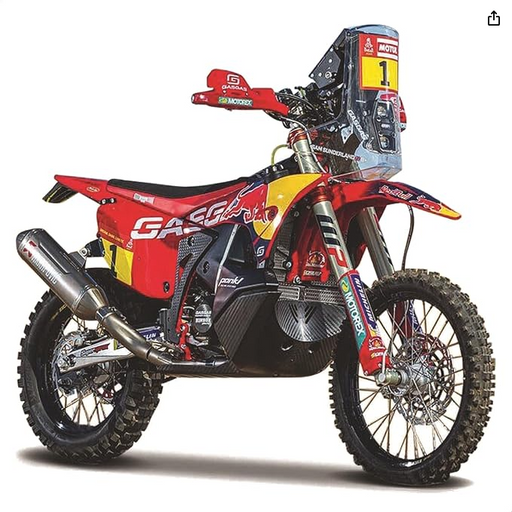 Bburago Cycle 1:18 2023 Gasgas Rx 450f Dakar