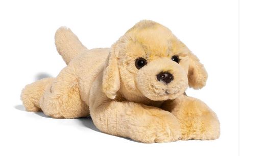 F.a.o. Schwarz Adopt-a-pet Plush Labrador Lying