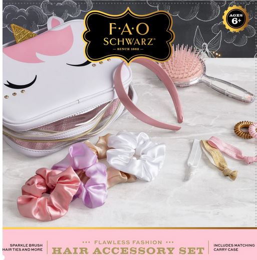 F.a.o Girls Gift Set Good Hair Day With 12 Accessories