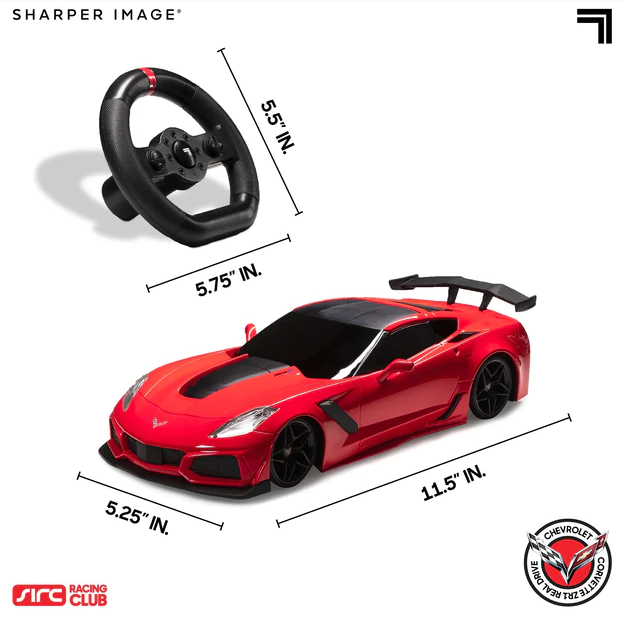 Sharper Image Rc Real Drive 1:16 Gm Corvette Zr1