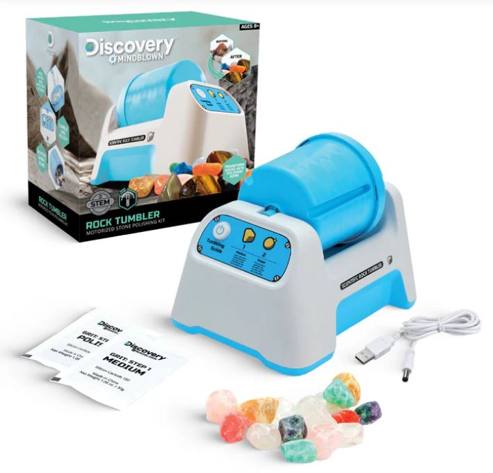 Discovery Mindblown Rock Tumbler Polishing Stone Usb Charged