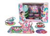 15 Piece Flower Fairy Tin Tea Set