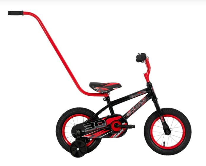 Colorado Hotshot 12"(30cm) Bmx Bike With Parent Push Handle