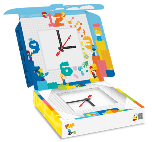 Lego Wall Clock