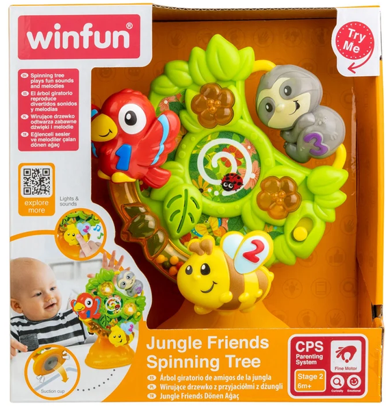Winfun Jungle Friends Spinning Tree