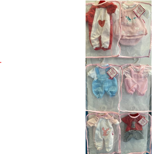 Bambolina Doll Outfit Fir Dolls 33cm-36cm Assorted Design