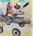 Bambolina Doll & Pram 2 In 1 Set
