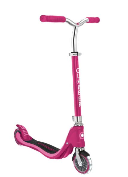 Globber Flow 125 W/lights-ruby