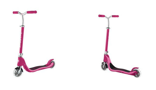 Globber Flow 125 W/lights-ruby