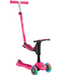 Globber Go Up Sporty Fuchia/dark Pink With Lights