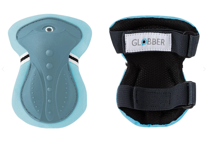 Globber Junior Protective Pad Set 3-7y - Pastel Blue - Xxs
