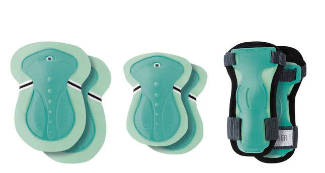 Globber Junior Protective Pad Set Mint Xs 6-10years
