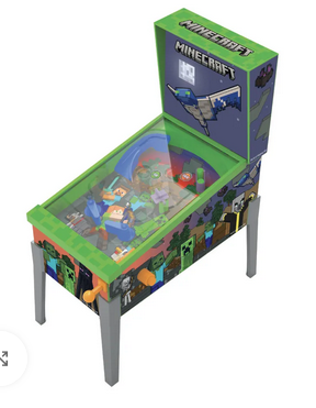 Minecraft Collectible Desktop Arcade Pinball Overworld