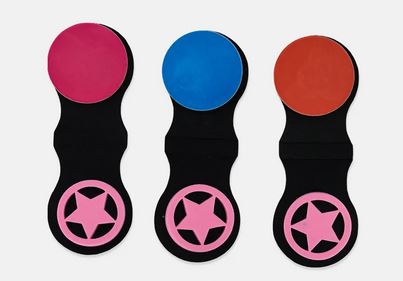 Star Model Hair Style  Colour Chalk Set With Necklace