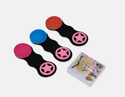 Star Model Hair Style  Colour Chalk Set With Necklace