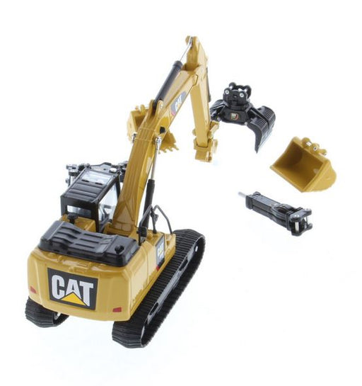 Diecast Masters 1/64 Sc Cat 320f L Hudraulic Excavator With Work Tools