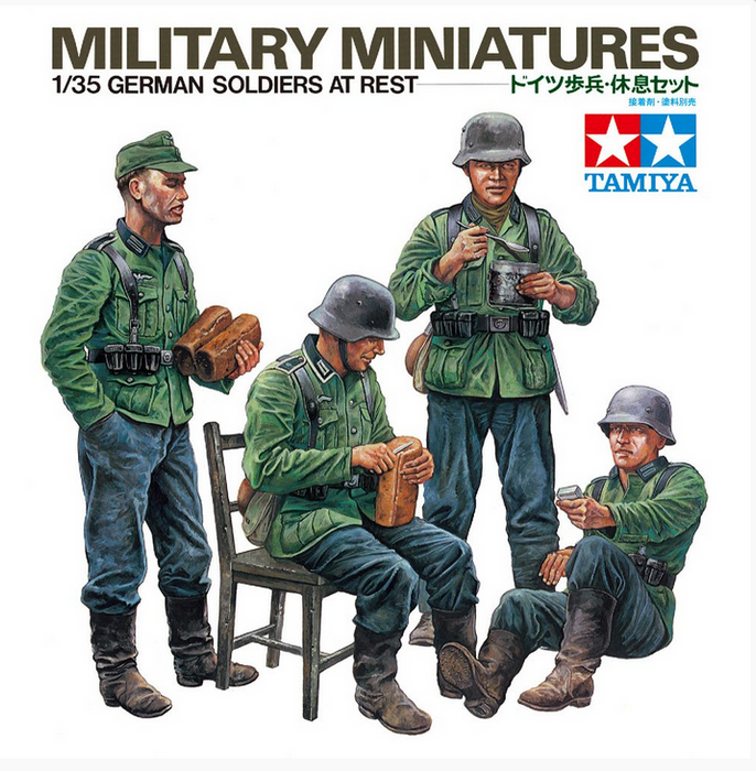 Tamiya 1/35 German Soldiers At Rest