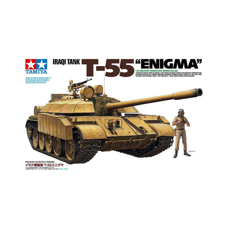 Tamiya 1/35 T-55 "enigma" Iraqi Tank