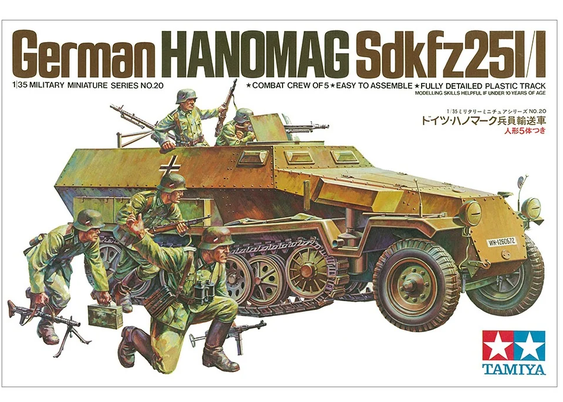 Tamiya 1/35 German Hanomag Sd.kfz.251/1 Ausf.c