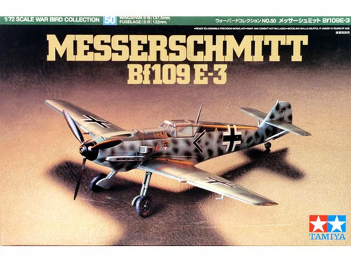Tamiya 1/72 Messerschmitt Bf 109 E-3