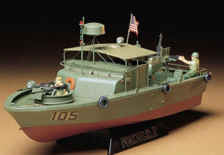 Tamiya 1/35 Scale U.s Navy Pbr 31mk.11 River Boat "pibber" Model Kit
