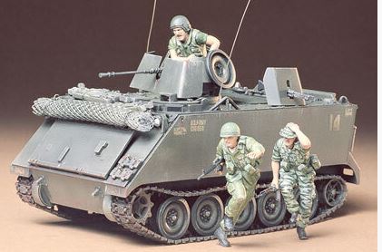 Tamiya U.s M113 Acav 1/35 Sc Military Armoured Cavalrt Tank Model Kit