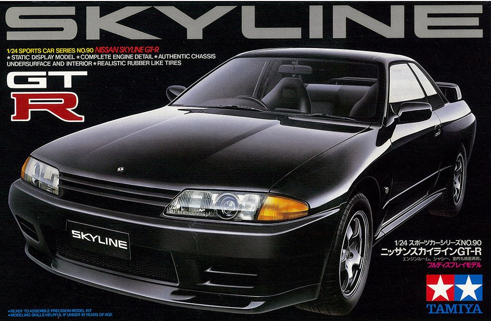 Tamiya Nissan Skyline Gt-r 1/24 Sc Sports Car Kit