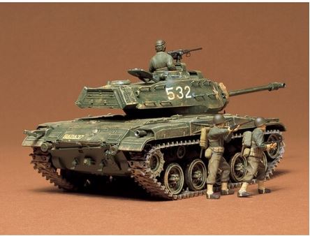 Tamiya U.s. M41 Walker Bulldog Model Kit