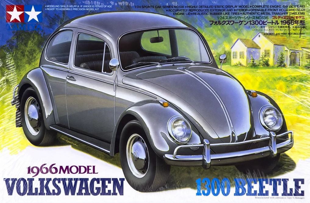 Tamiya Volkswagen 1300 Beetle 1966 Model Kit