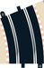 Scalextric C8235 Outer Curve 22.5 Degrees Radius 4 2pc