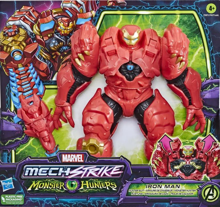 Marvel Mech Strike Monster Hunter Deluxe Iron Man