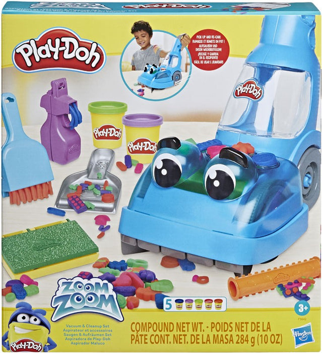 Play-doh Zoom Zoom Vacuum And Cleanup Set