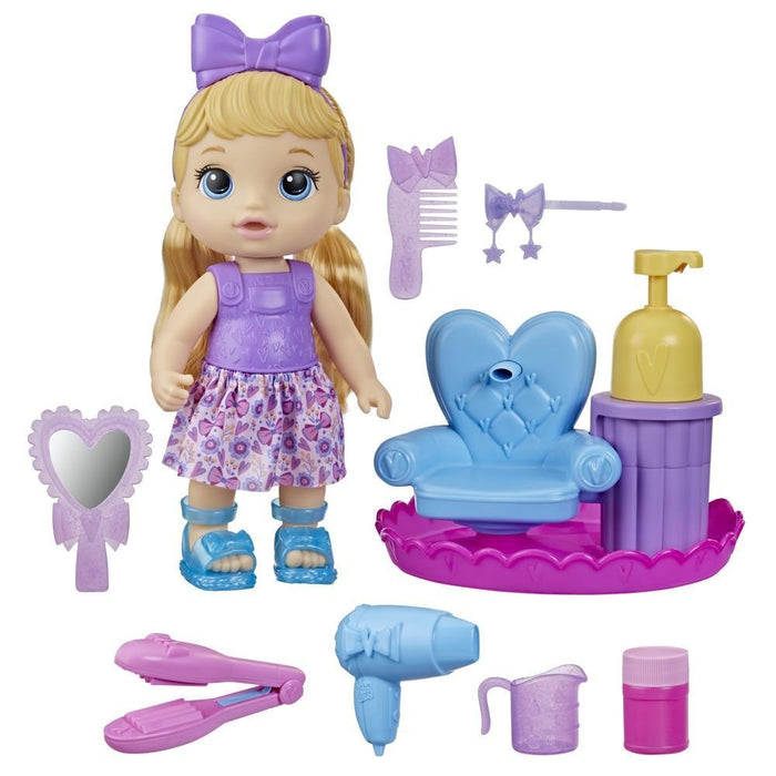 Baby Alive Sudsy Styling Salon Blonde Baby