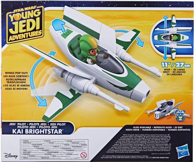 Star Wars Young Jedi Kai Brightstar Vehicle With Figure