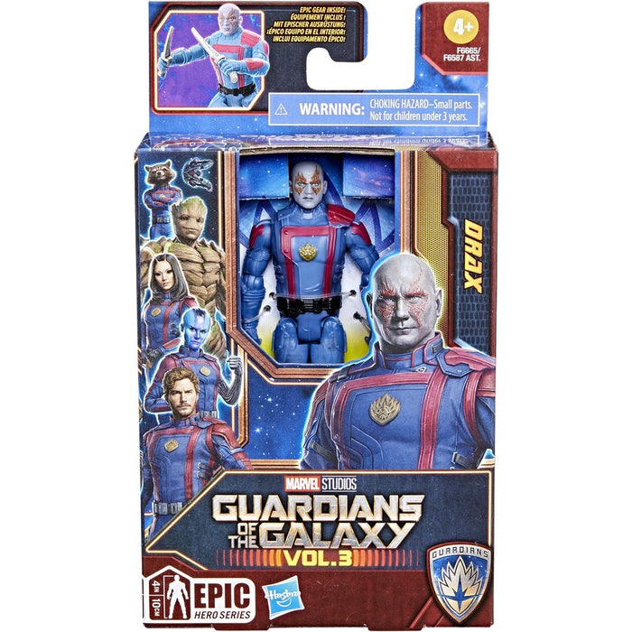 Marvel Guardians Of The Galaxy Vol.3 Drax 4" Figure