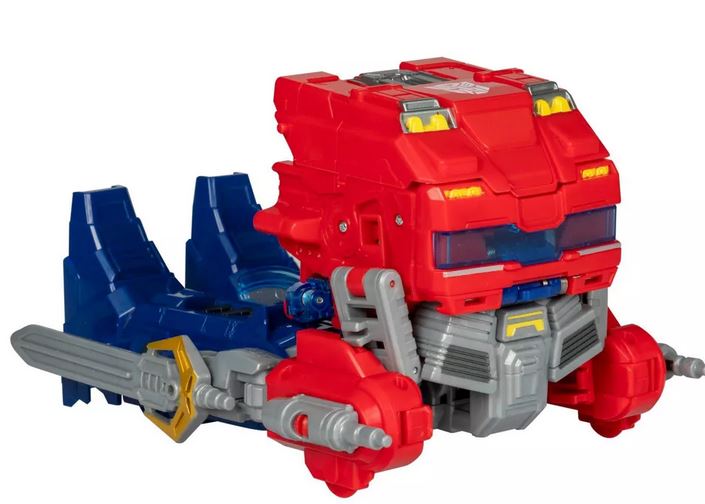 Transformers One Power Flip Optimus Prime Figure