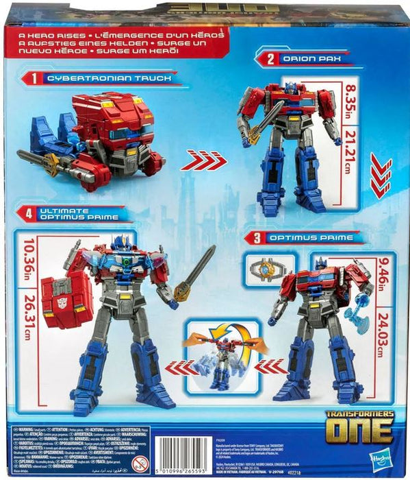 Transformers One Power Flip Optimus Prime Figure