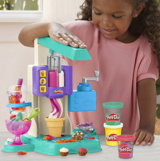 Play-doh Rainbow Swirl Ice Cream Playset