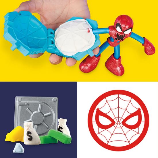 Play-doh Spiderman Launch & Slice Battle Set